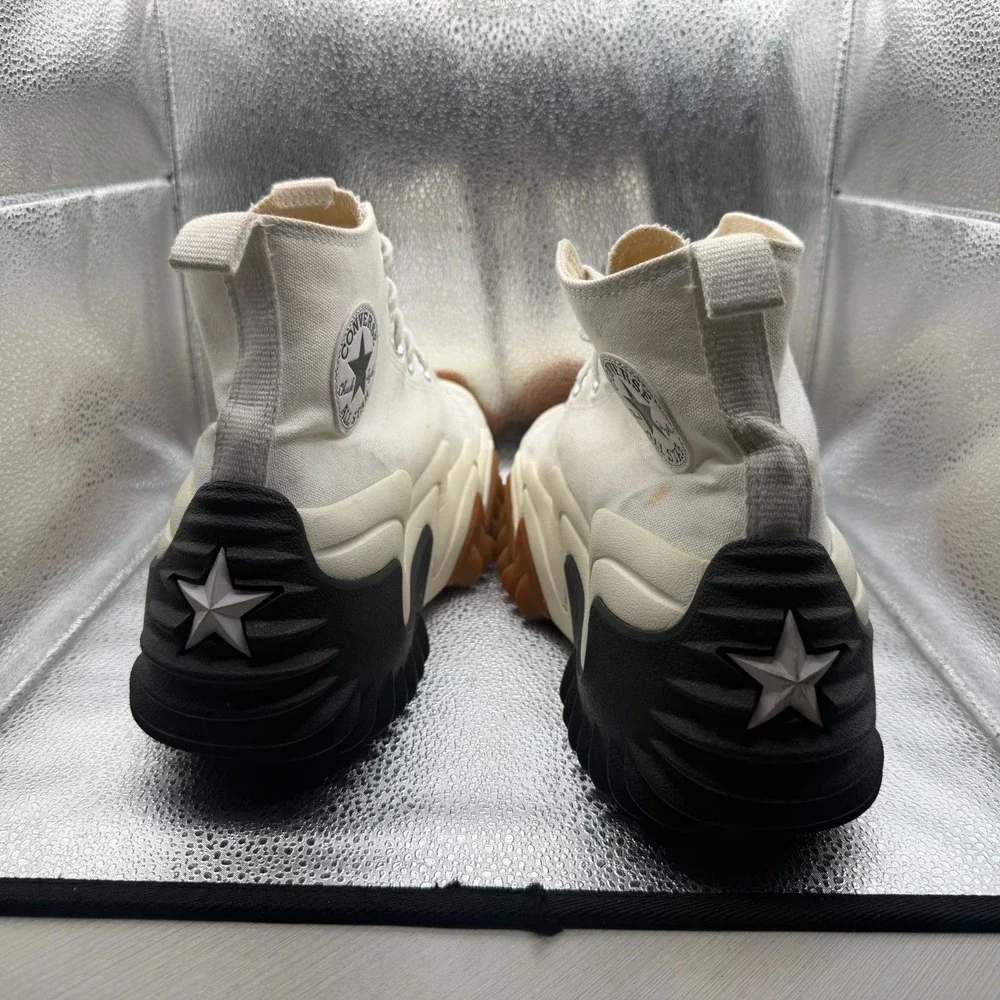 Size 11.5M/13W Converse Run Star Motion White Unisex Running‎ Shoes 171546C